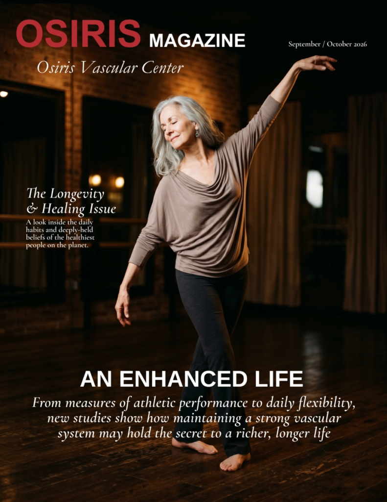 A calming health magazine